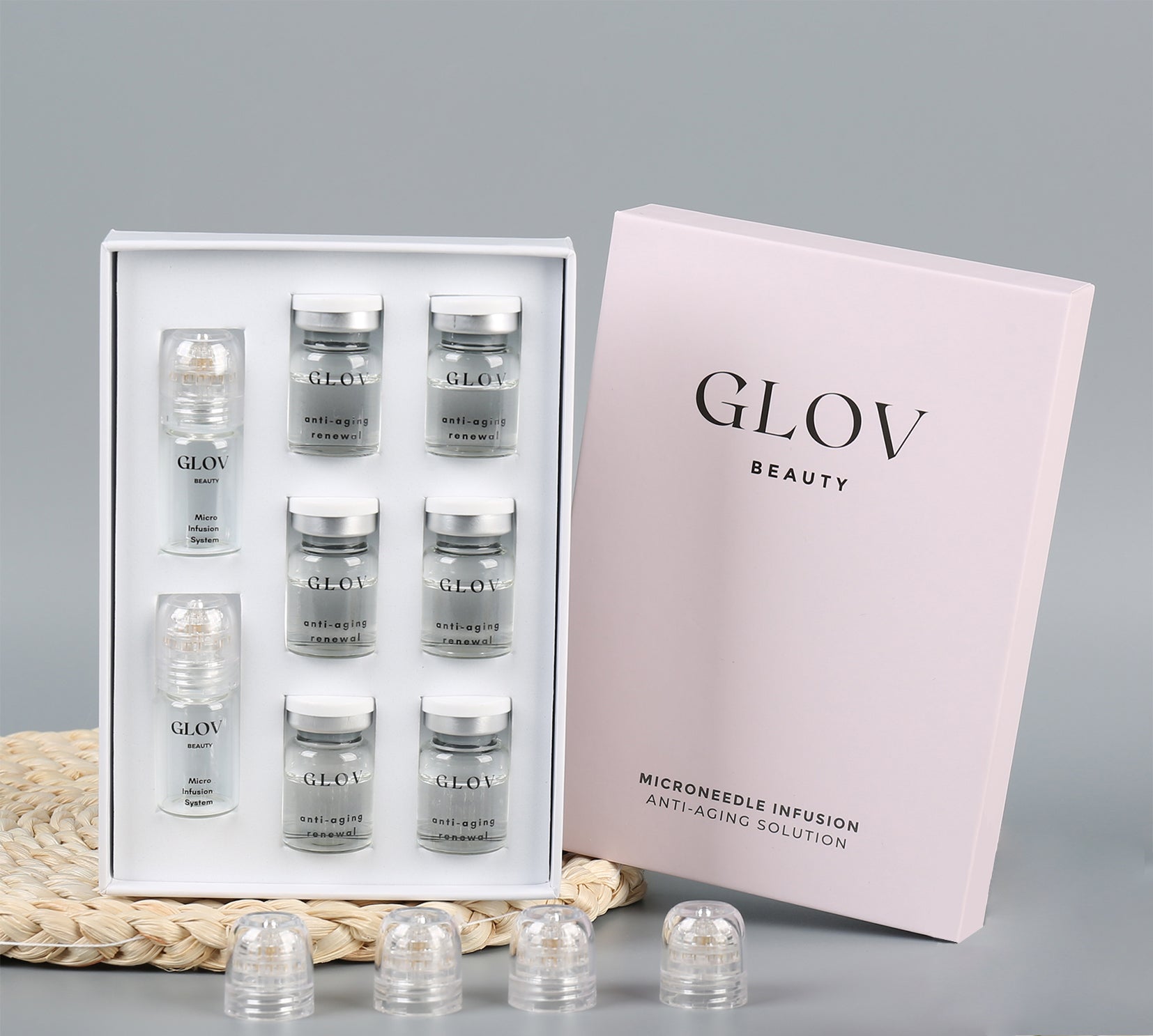 2 Glov Micro Infusion System + 6 Serums + 4 Needles - Glov Beauty