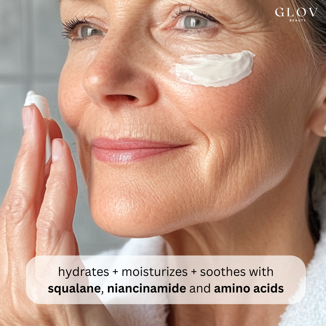 4 Glov Micro Infusion System + 12 Serums + 8 Needles + Glov LED Face Mask + Glov Moisturizer Deep Hydration - Glov Beauty