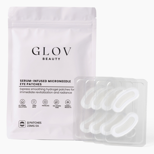 Glov Serum-Infused Microneedle Eye Patches
