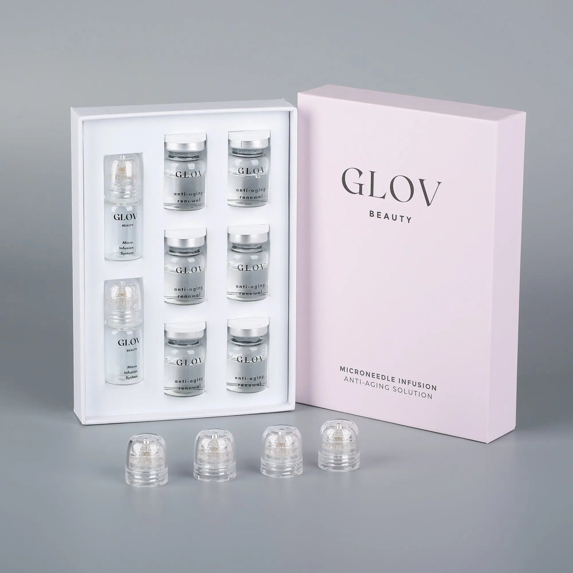 2 Glov Micro Infusion System + 6 Serums + 4 Needles Glov Beauty