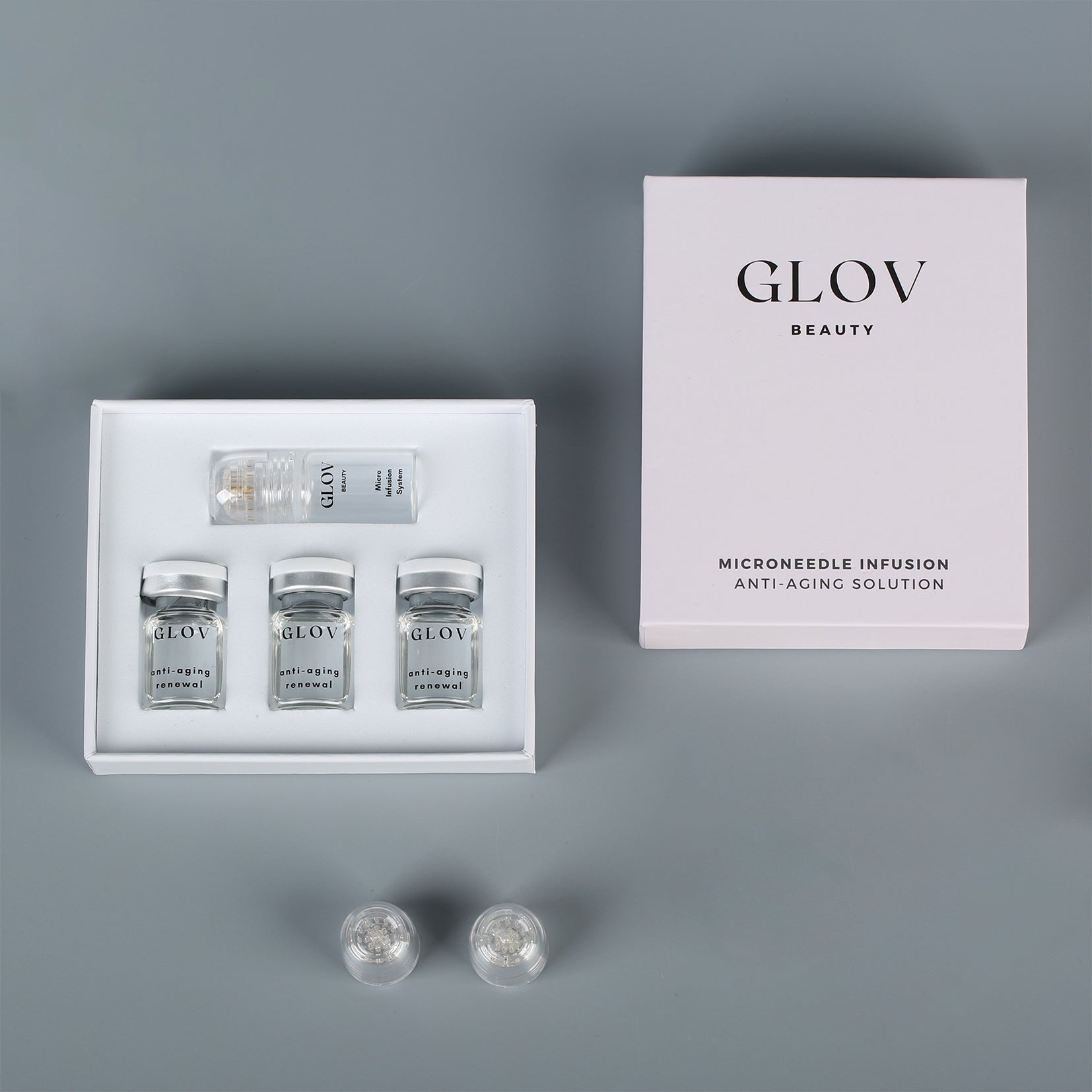 Glov Micro Infusion System + 3 Serums + 2 Needles - Glov Beauty