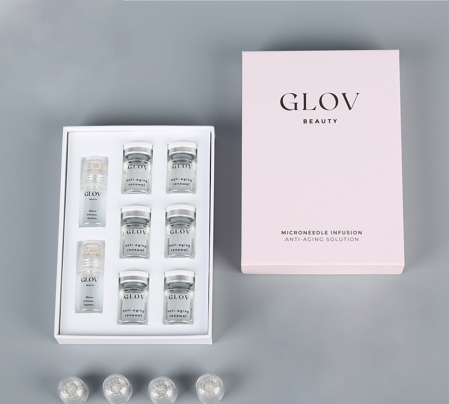 2 Glov Micro Infusion System + 6 Serums + 4 Needles - Glov Beauty