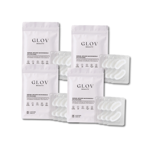 Glov Serum-Infused Microneedle Eye Patches BOGO