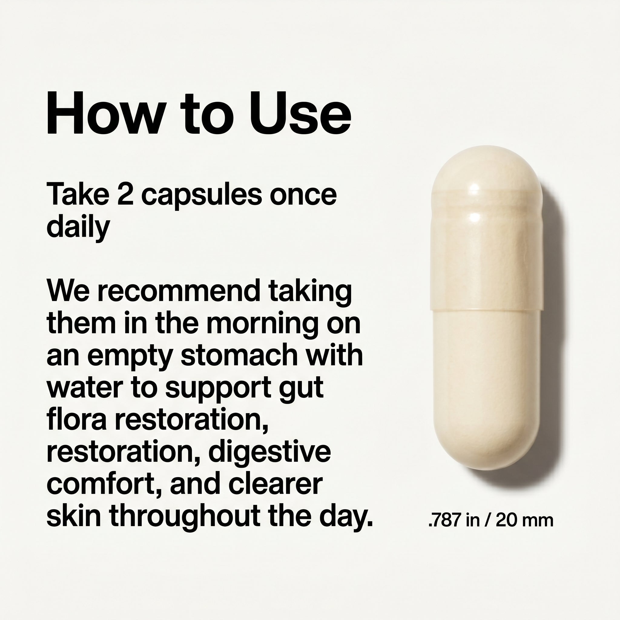 Probiotic Complex - Bloat, Skin & Digestive Balance