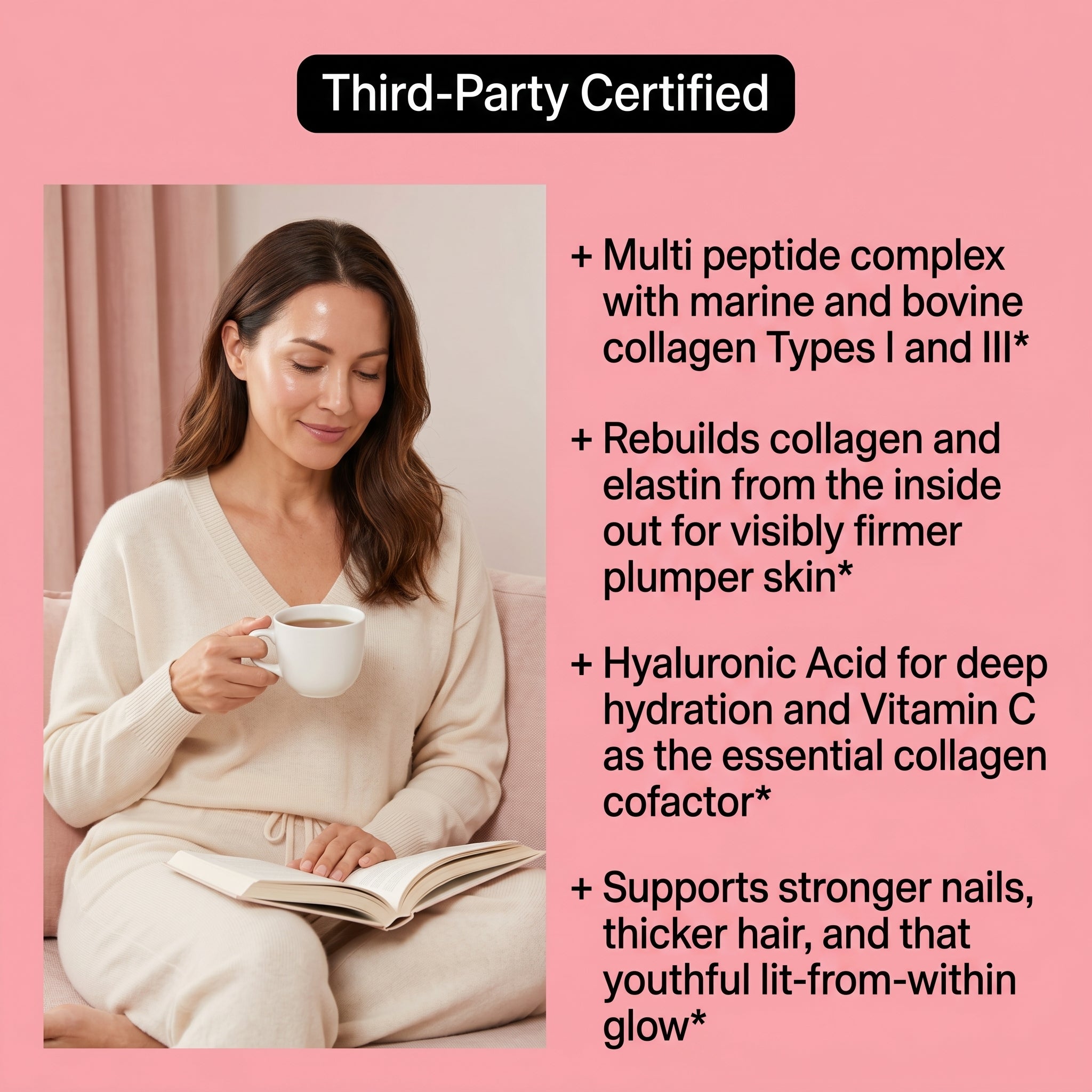 Collagen Glow - Multi Peptide Beauty Complex Capsules
