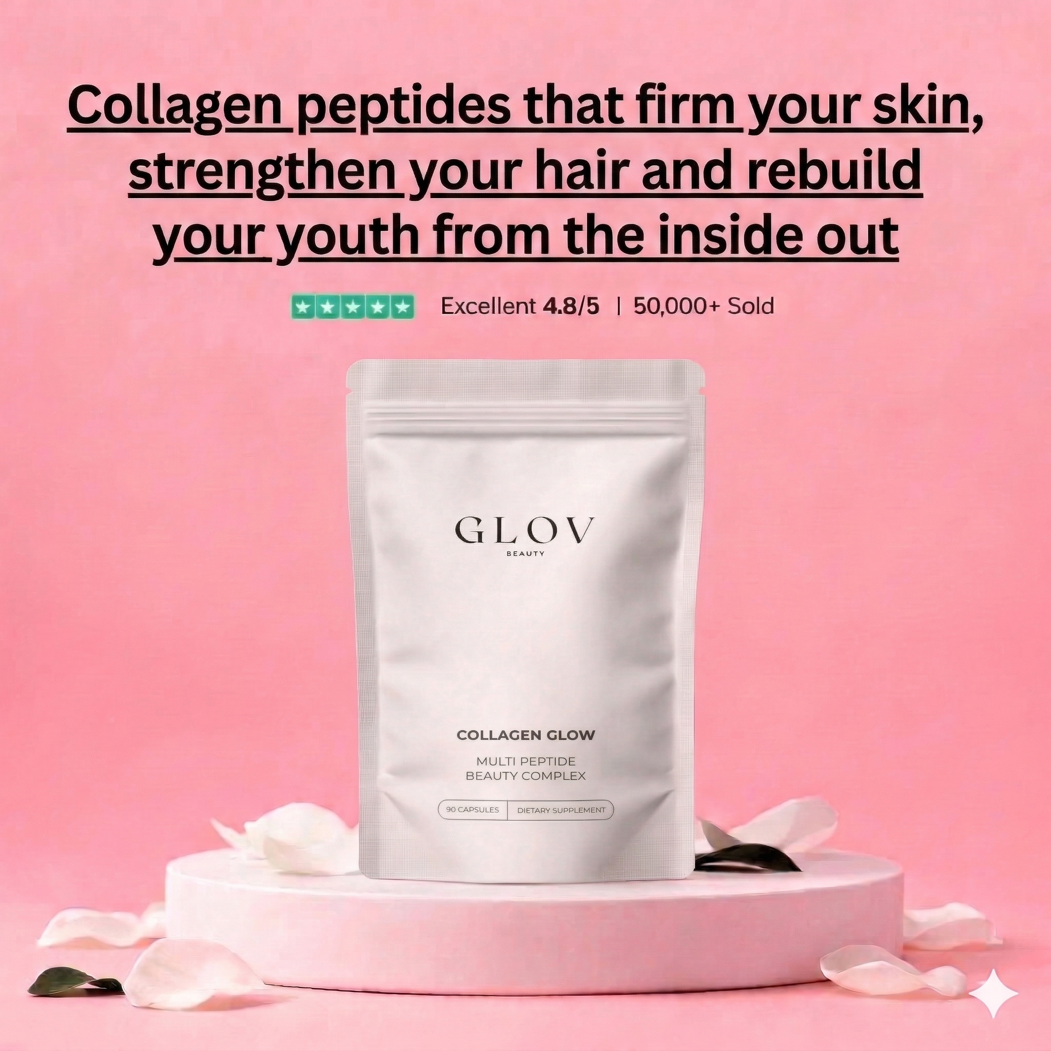 Collagen Glow - Multi Peptide Beauty Complex Capsules