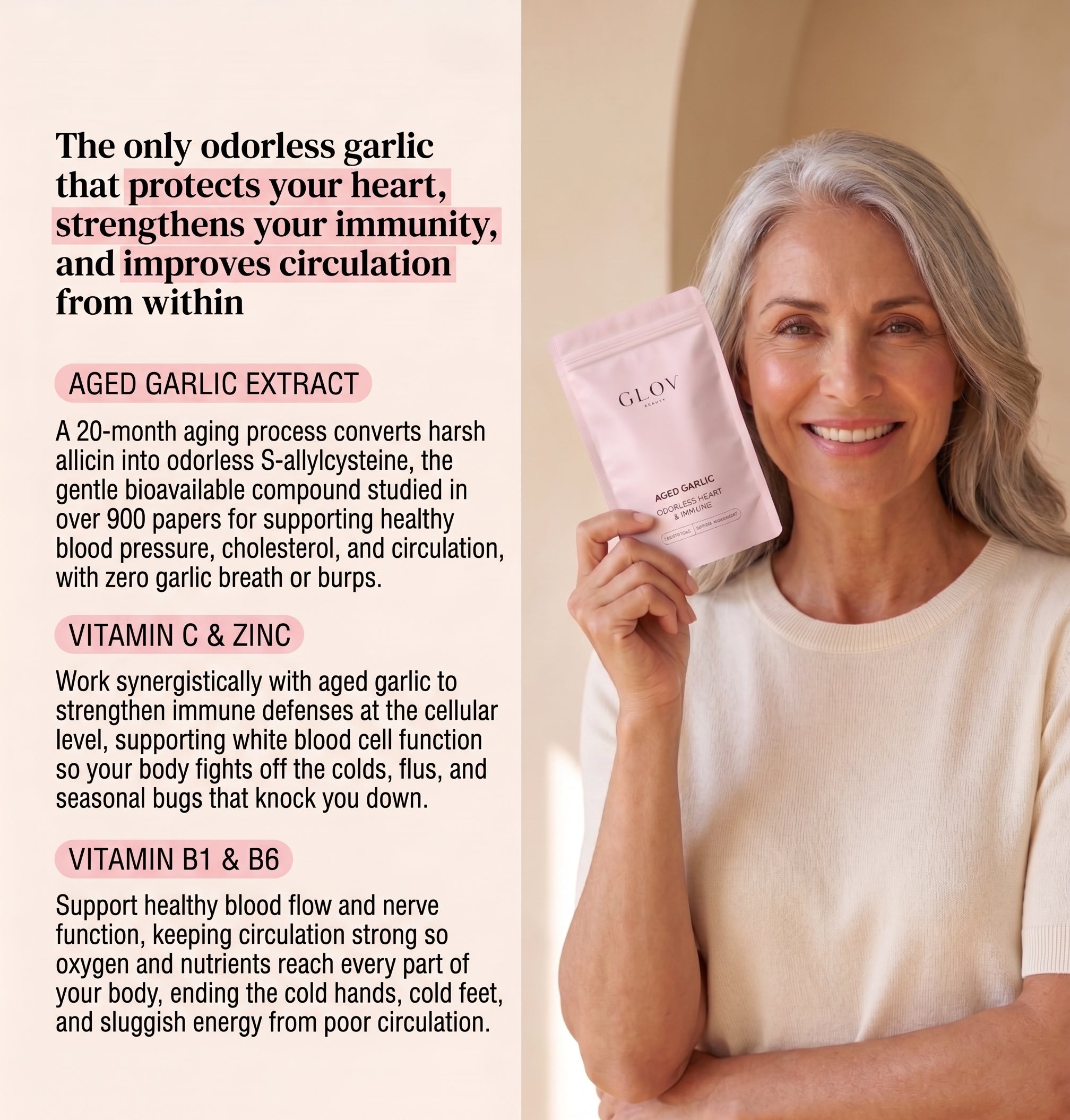 Aged Garlic Complex - Odorless Heart & Immune Softgels