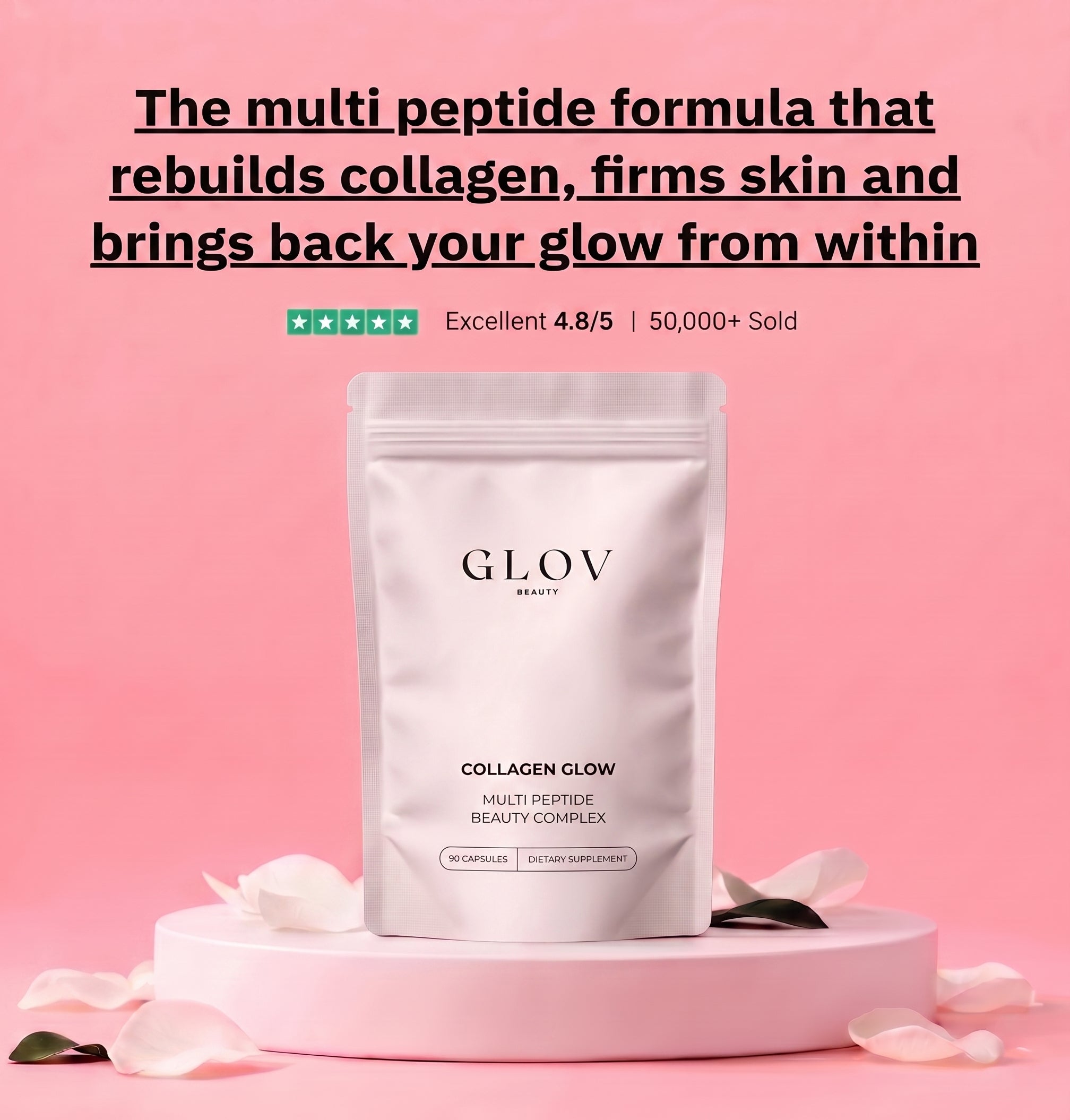 Collagen Glow - Multi Peptide Beauty Complex Capsules