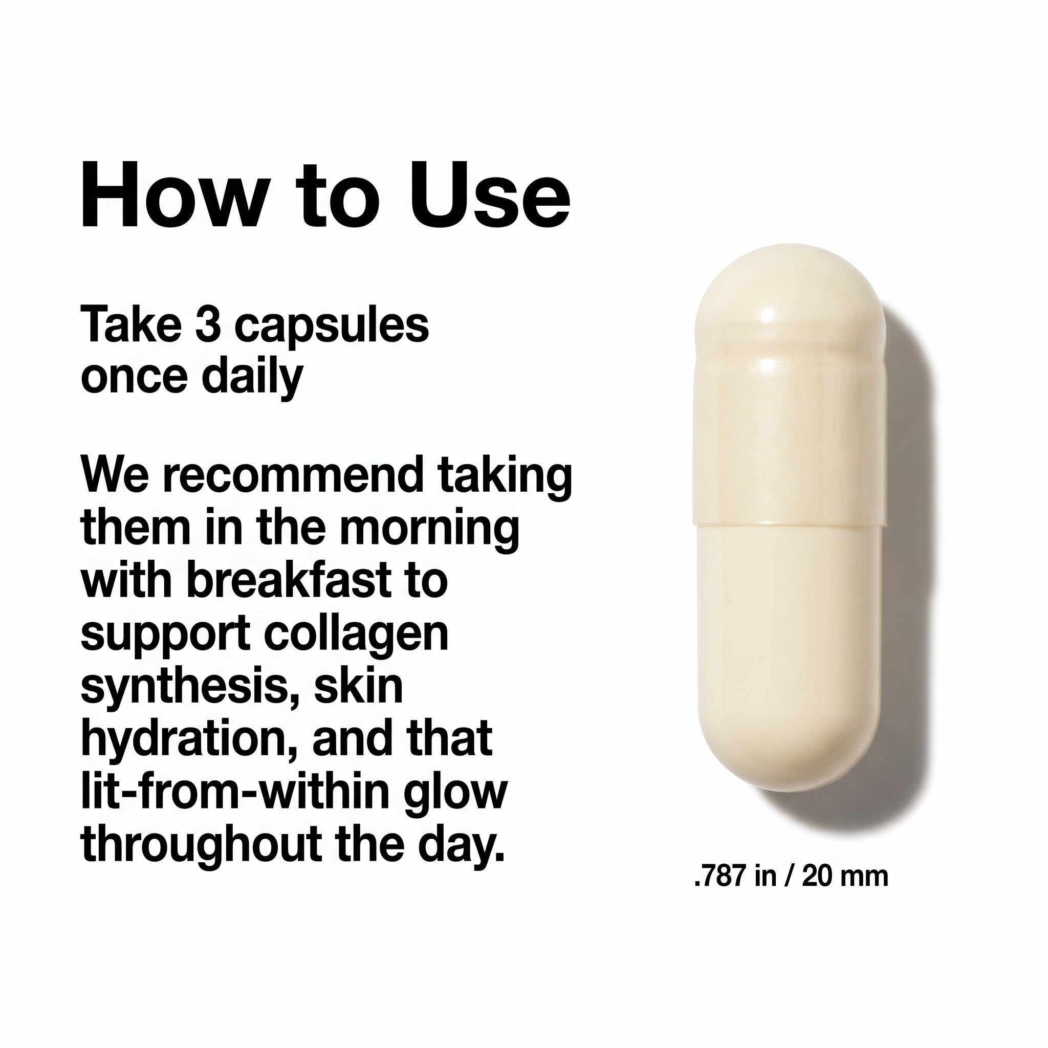 Collagen Glow - Multi Peptide Beauty Complex Capsules