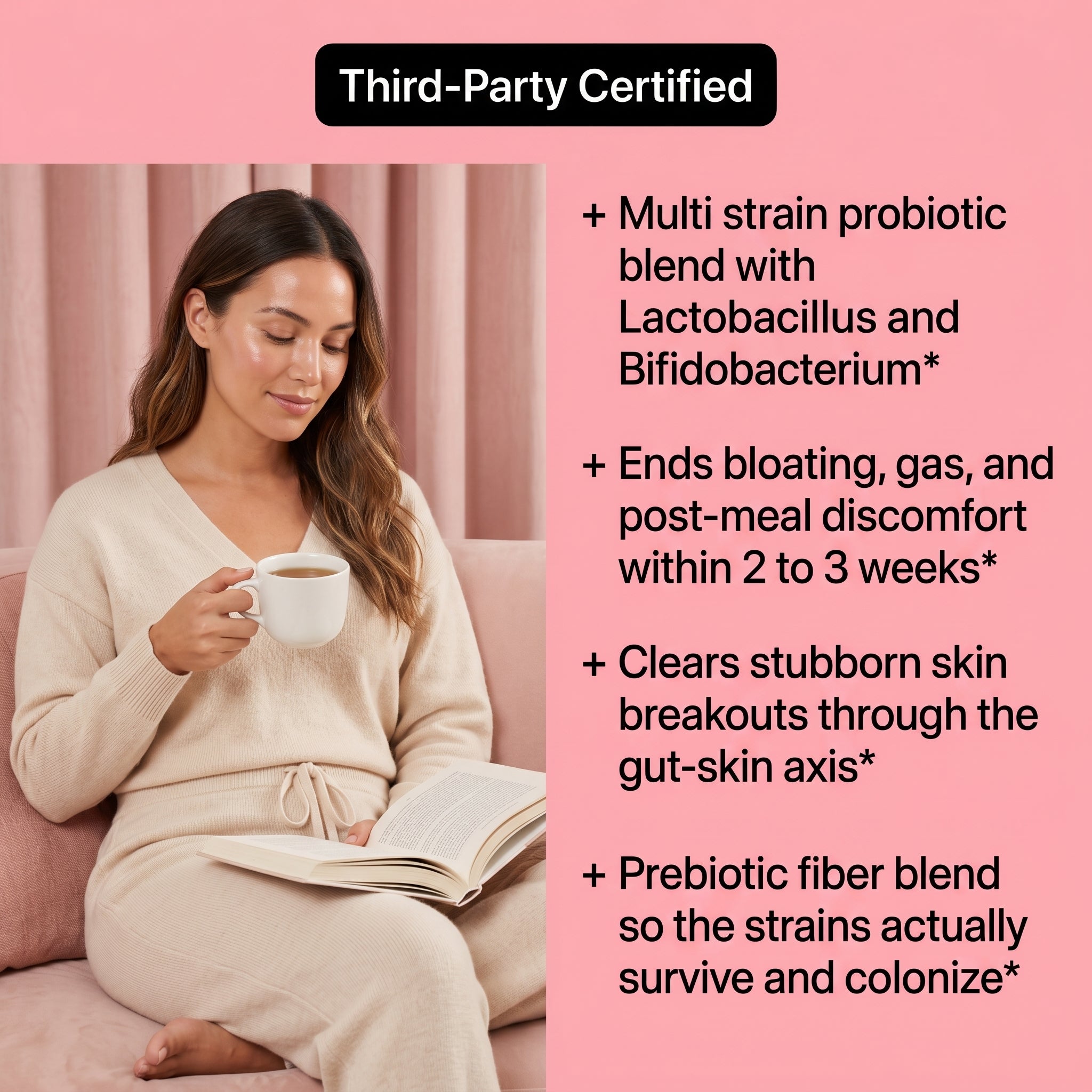 Probiotic Complex - Bloat, Skin & Digestive Balance