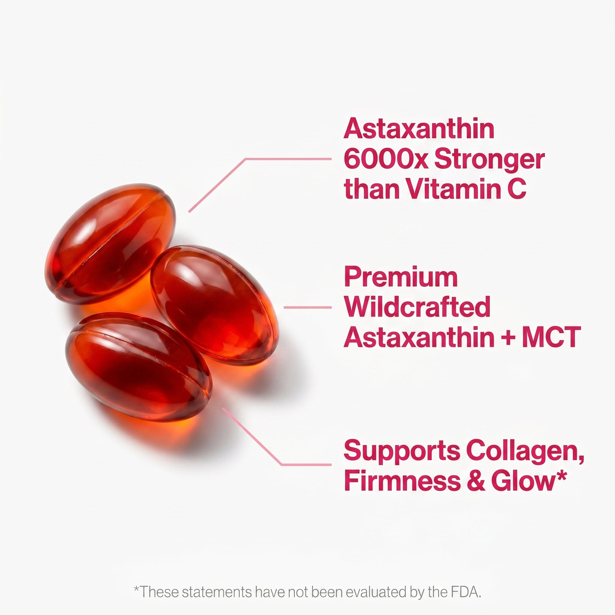 Astaxanthin Glow - Advanced Antioxidant & Skin Defense Softgels
