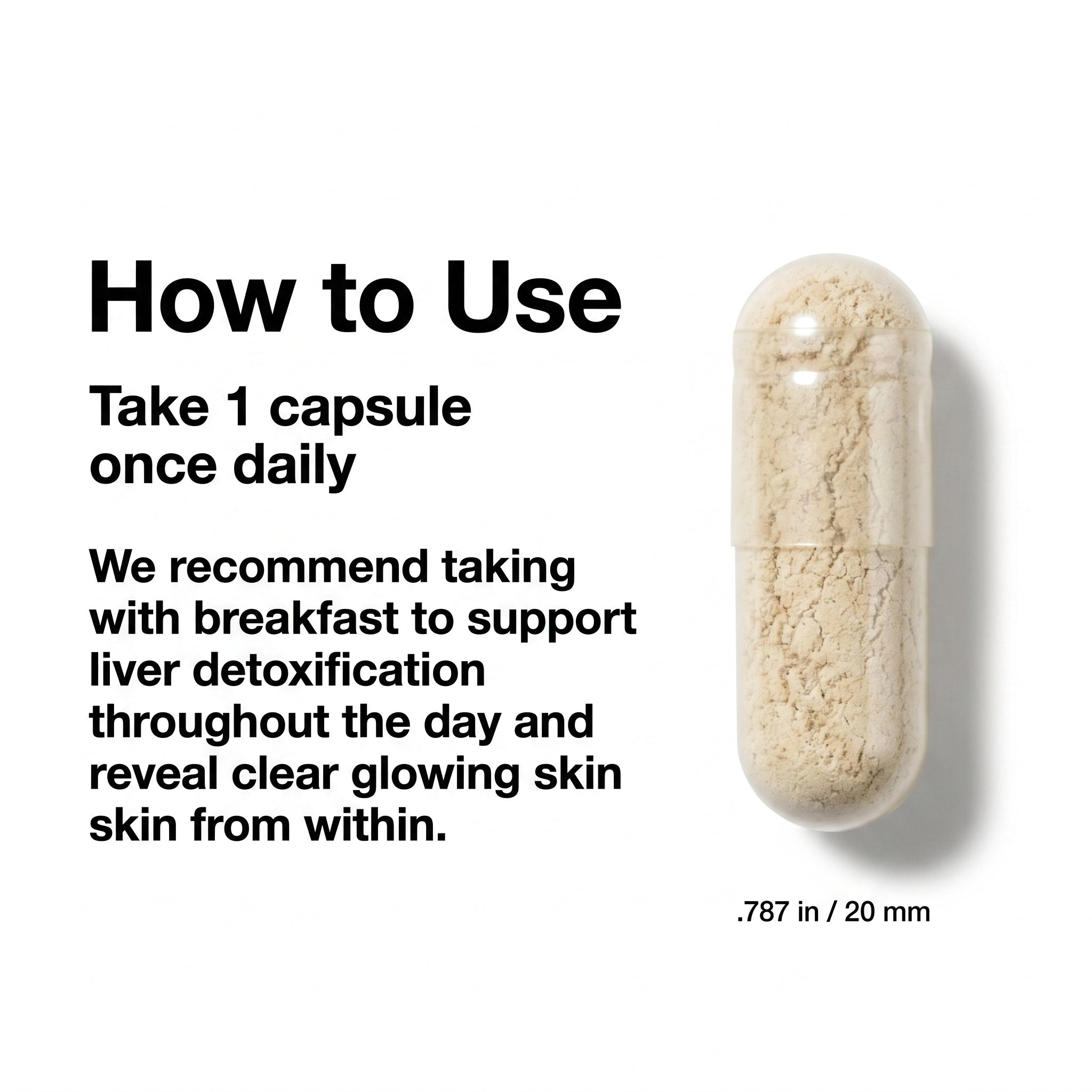 Milk Thistle Glow - Liver Detox & Beauty Reset Capsules