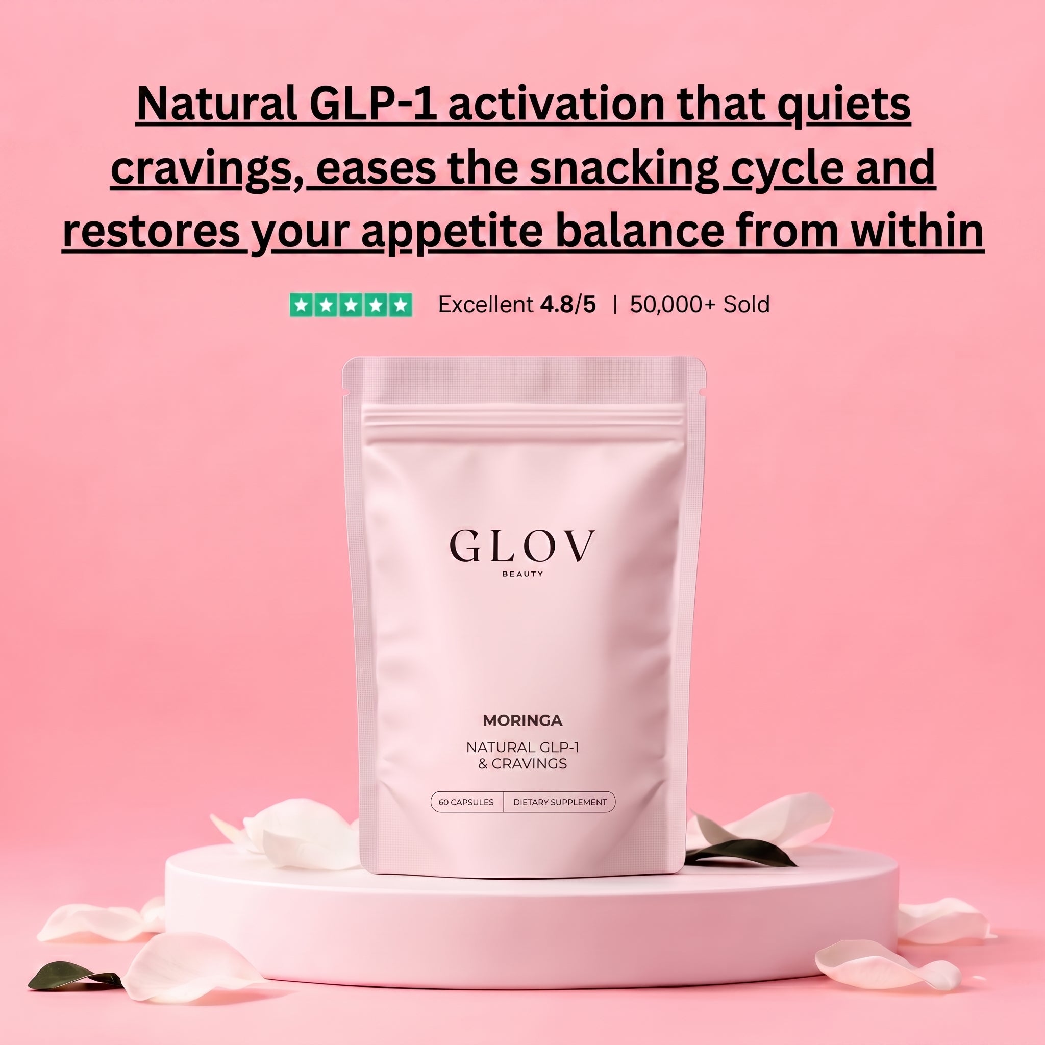 Moringa Lean - Natural GLP-1 & Cravings Capsules