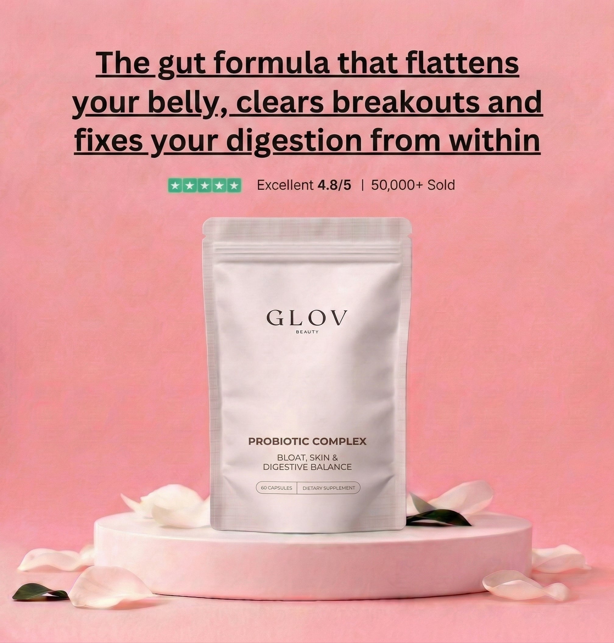 Probiotic Complex - Bloat, Skin & Digestive Balance