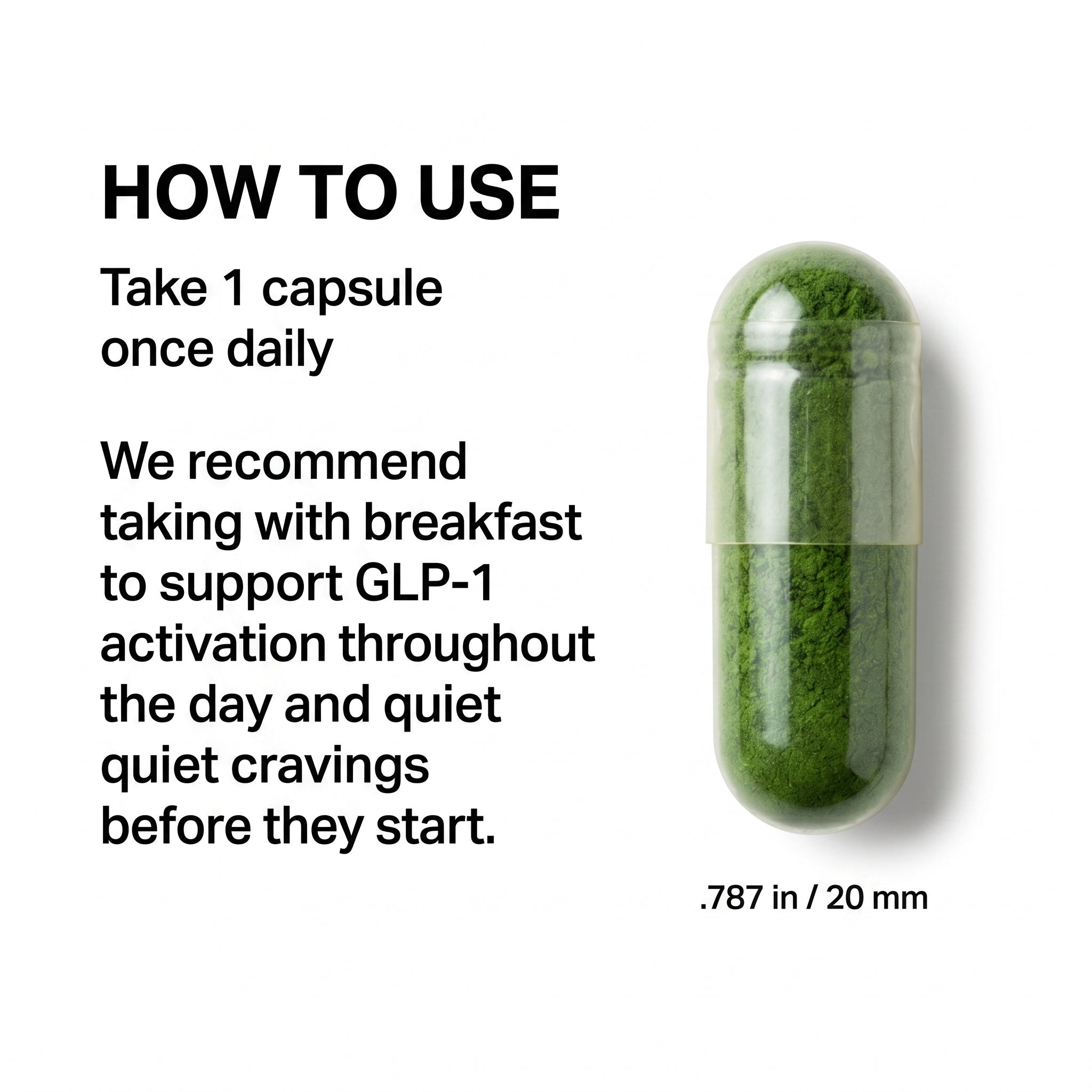 Moringa Lean - Natural GLP-1 & Cravings Capsules