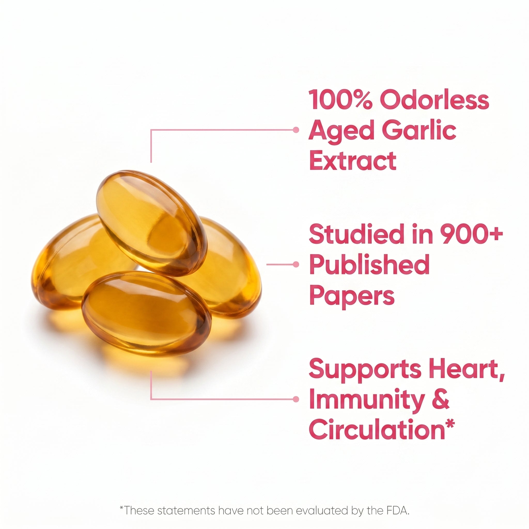 Aged Garlic Complex - Odorless Heart & Immune Softgels