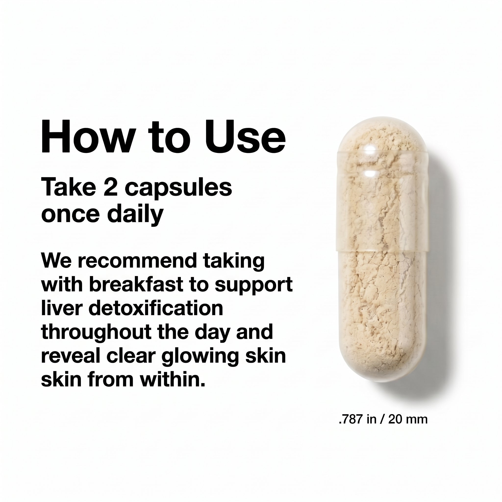 Milk Thistle Glow - Liver Detox & Beauty Reset Capsules