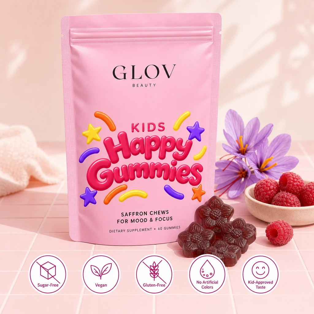 Happy Gummies for Kids - Saffron Chews for Mood & Focus