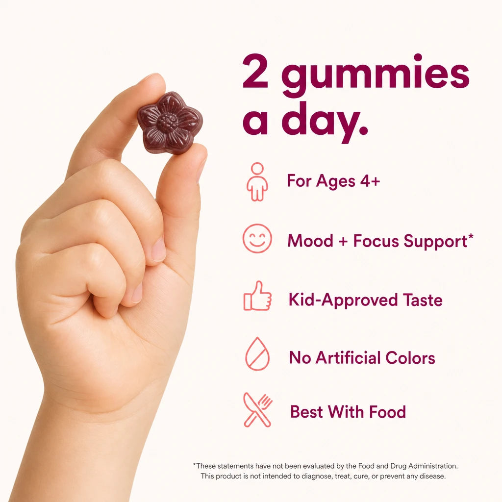 Happy Gummies for Kids - Saffron Chews for Mood & Focus