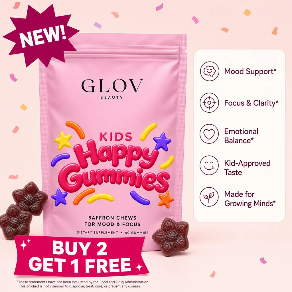Happy Gummies for Kids - Saffron Chews for Mood & Focus