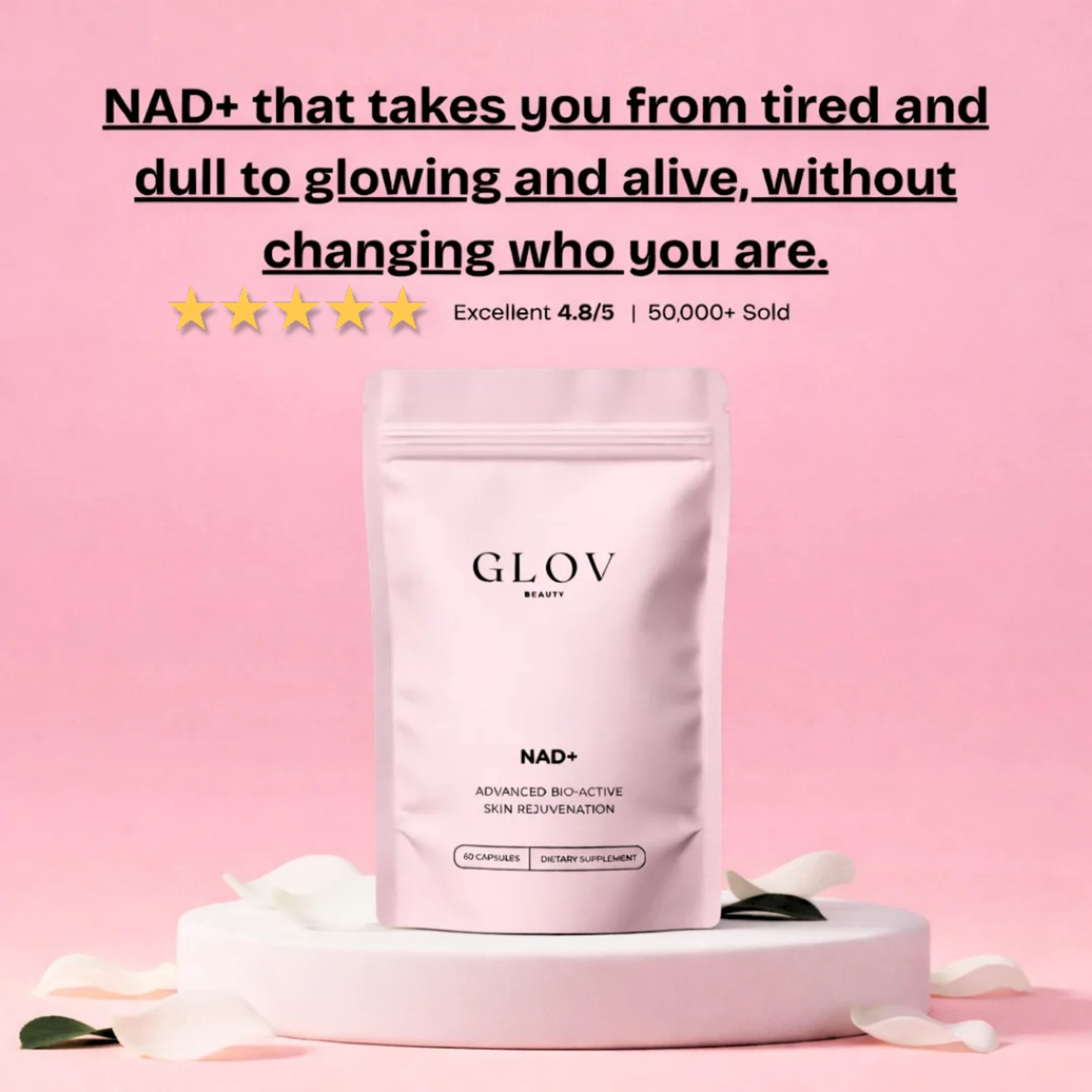 NAD+ Advanced - Anti Aging Support Capsules