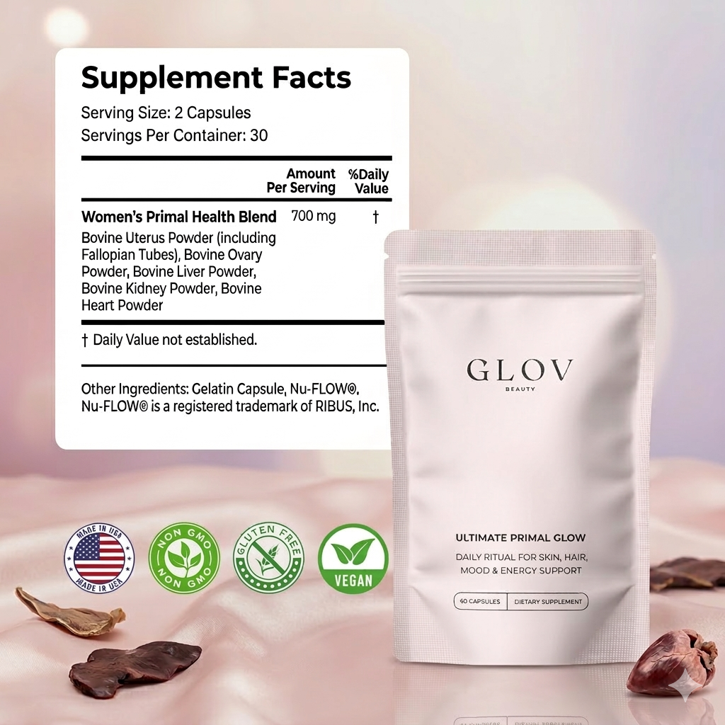 Primal Glow - Beef Organ Complex Capsules